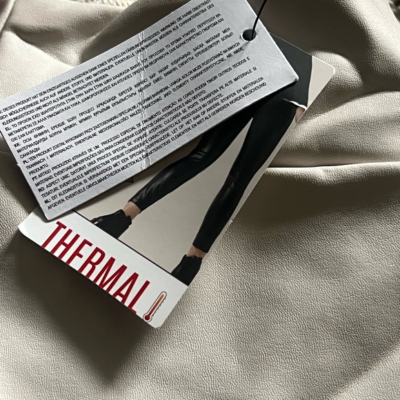 Calzedonia thermal leggings size M color red and yvory - Picture 4 of 4